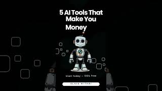 This 5 AI Tool Will Make You Money In 2026 #aitools #ai