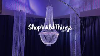 Download Lagu Tillie XL Crystal Beaded Chandelier (5 Feet!) | Stunning Wedding \u0026 Event Statement Piece MP3