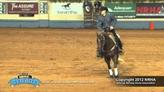 Revolutionic ridden by Gabe Hutchins - 2012 NRHA Futurity (Second Go)