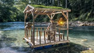 Building a Floating Raft House Step by Step