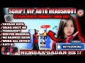 SCRIPT AIMLOCK NO DRAG HS‼️REGEDIT FF AUTO HEADSHOT !! TERBARU 2025 ANTI SERVER CHEAT &amp; ANTI BANNED