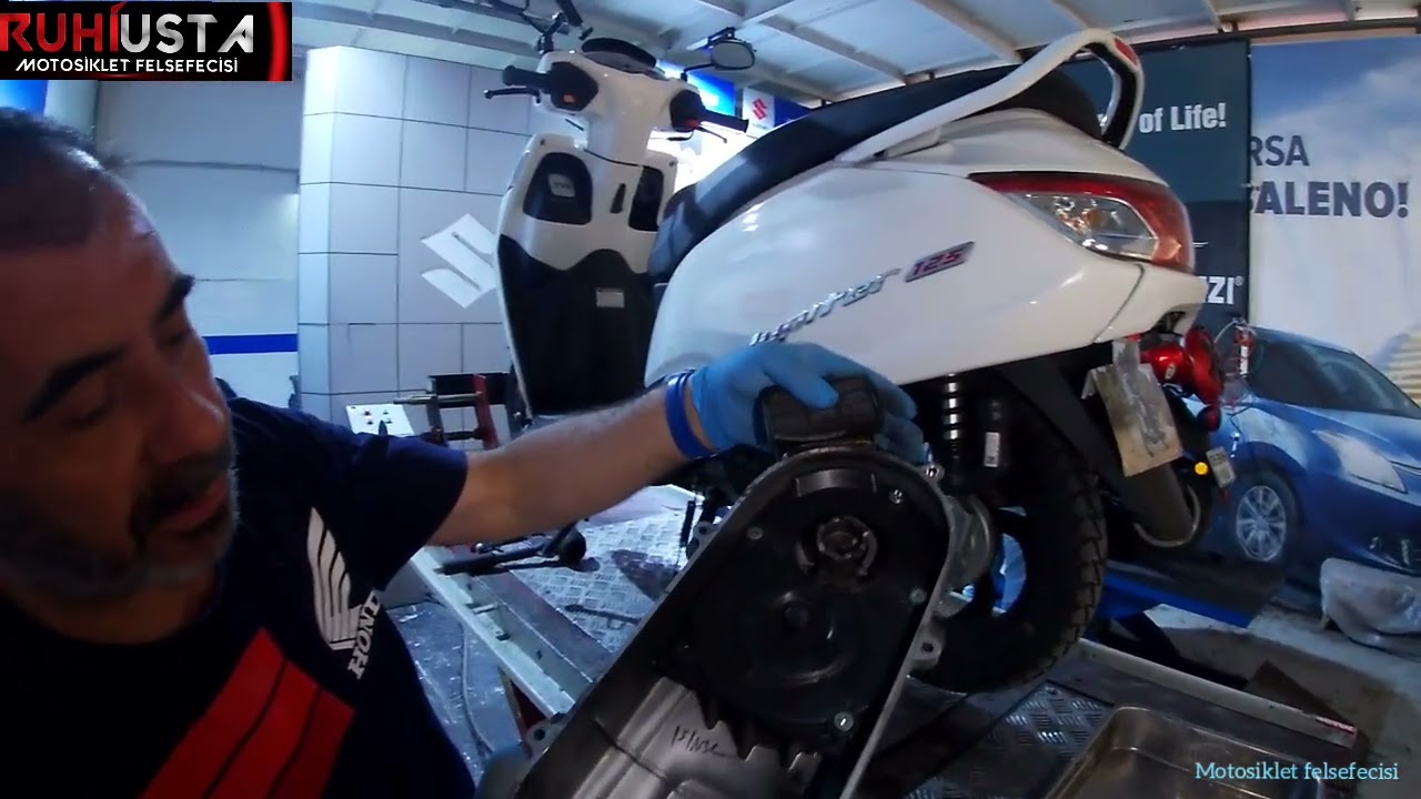 TÜRKİYE'DE BİR İLK TVS JUBİTER125/DETAYLI VARYATÖR İNCELEME KISA TEST FÜF NOKTALAR