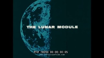 NASA APOLLO DIGEST   PROJECT APOLLO  LUNAR MODULE 78094