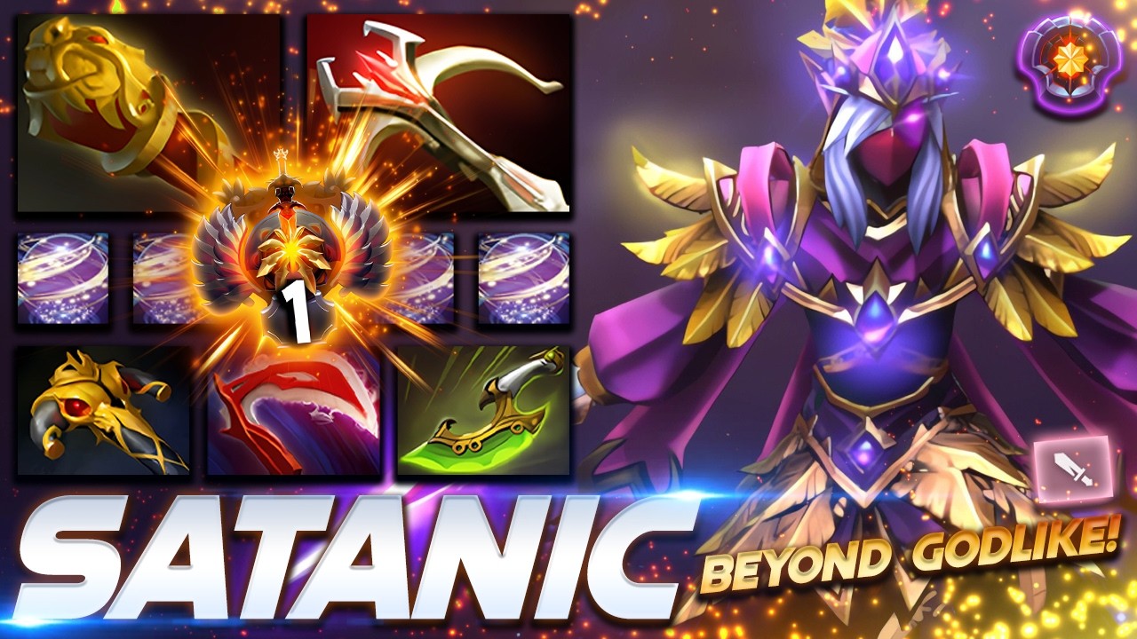 Satanic Templar Assassin - Dota 2 Pro Gameplay [Watch & Learn]