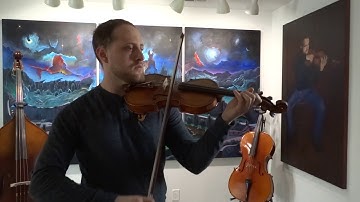 Book 1, Song 6 ("Twilight") from "Beautiful Music for Two String Instruments" (1st Violin)