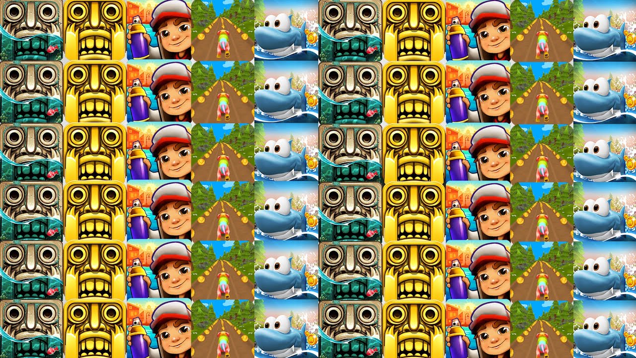 Top 5 Endless Run #32 - Temple Run Vs Subway Surfers Vs Temple Run 2 Pirate Cove Vs Dog Run ..