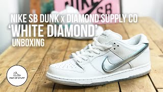 white diamond dunks