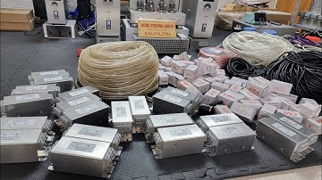 dây loa bạc đức 1.5mm , lọc nguồn đa tầng bãi đức 20a epcos , bộ phích cắm nguồn .