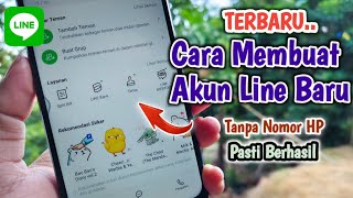 TERBARU!! Cara Membuat Akun Line Baru