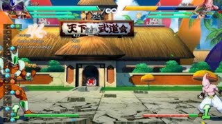 Celebrity Broly Aerial Command Grab Combo into Cooler Level 3 with Cell Assist Profile