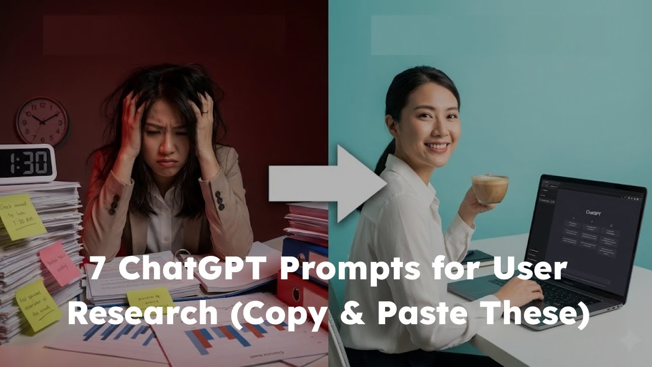 7 ChatGPT Prompts for User Research (Copy & Paste These) - YouTube