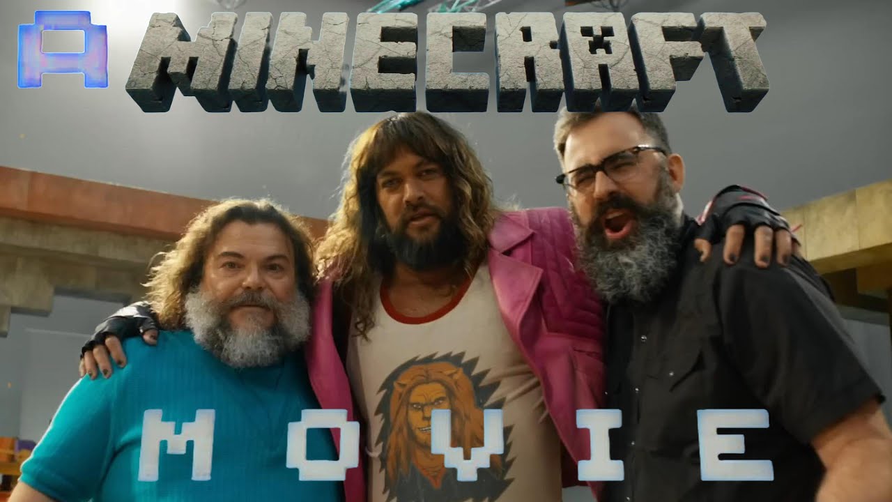 Behind The Scene - A Minecraft Movie (2025) - YouTube