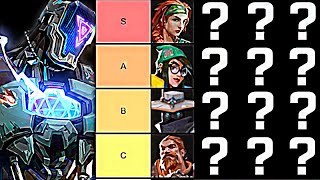 VALORANT: Tier List 8.0 (com KAY/O) na minha opinião