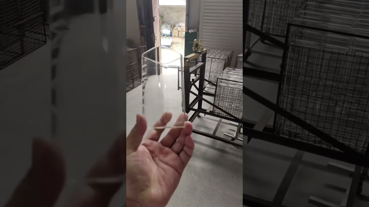 Square borosilicate glass storage jar🫙