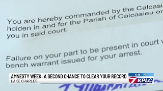 Amnesty Week: A Second Chance to clear your record