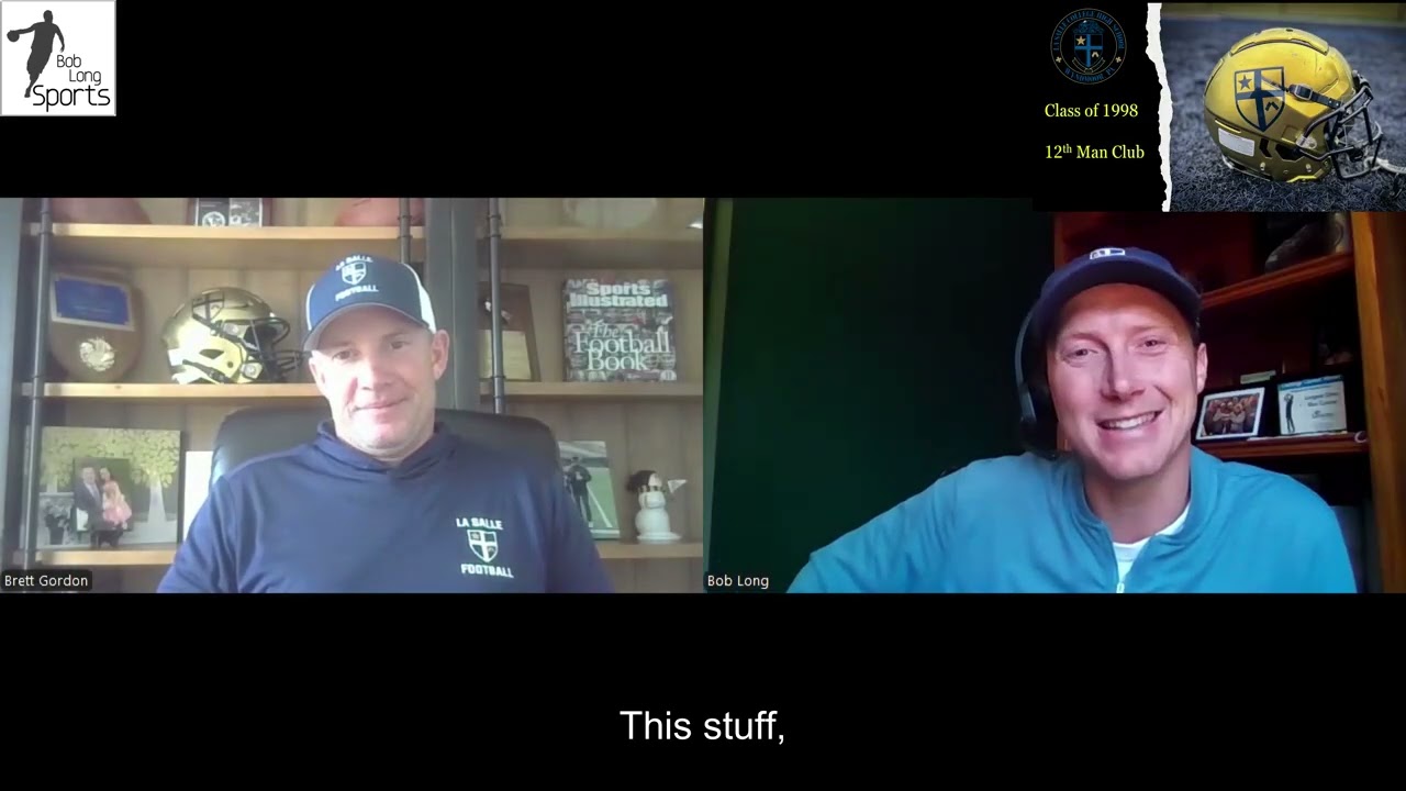 Chalk Talk with La Salle Football Coach Brett Gordon (2025 Episode 1 - 8/27/25)