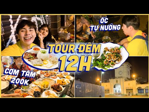 Video THỨC TỚI SÁNG Ăn Hết Sài Gòn: Cơm tấm 200k, Ốc tự... - youtube