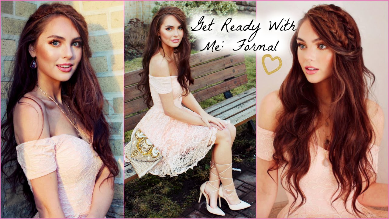 Get Ready With Me Princess Meets Boho Formal Dance Jackie