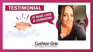 'It Was Like a Cushion, It Made It So Much More Comfortable'  Cushion Grip Testimonial