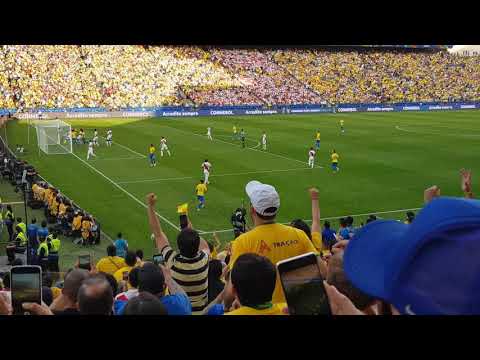 Copa América. Un gol de Brasil y el estadio explota - Copa América. Un gol de Brasil y el estadio explota
