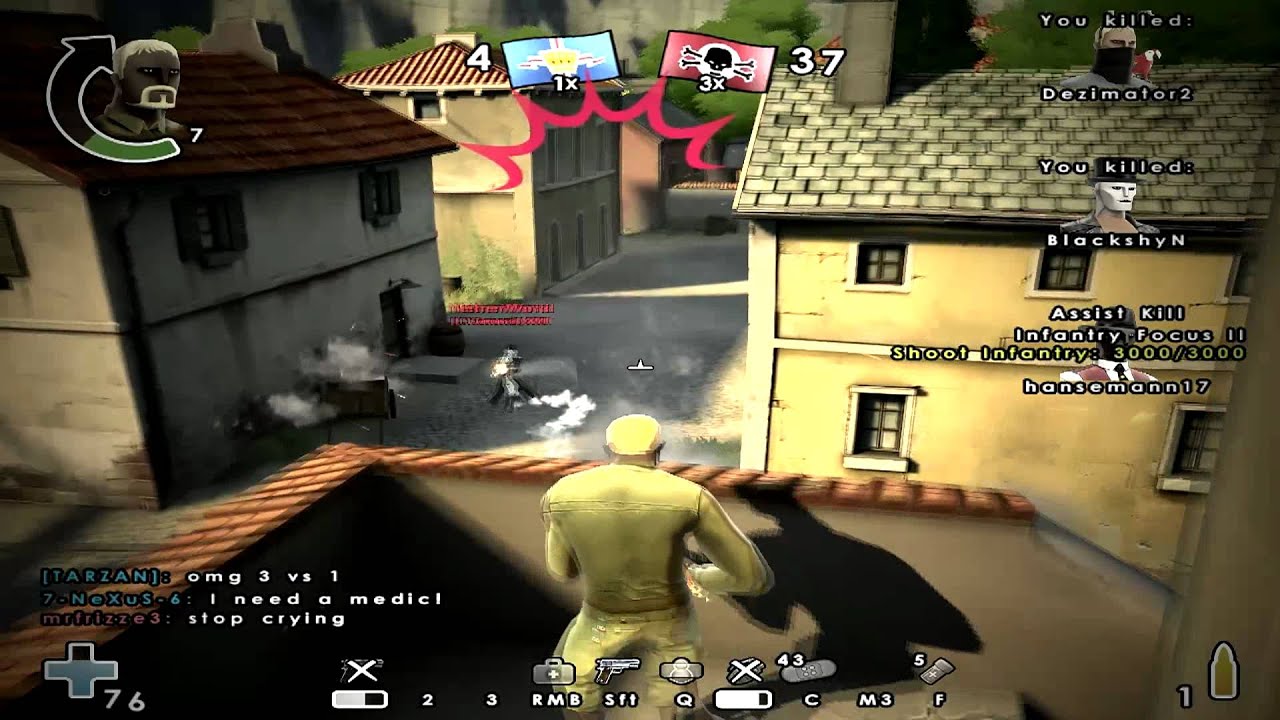 [Gameplay] Battlefield Heroes - Jack's Cloudmaker/Hectors Hatred - New Pirate Pistols - MONTAGE