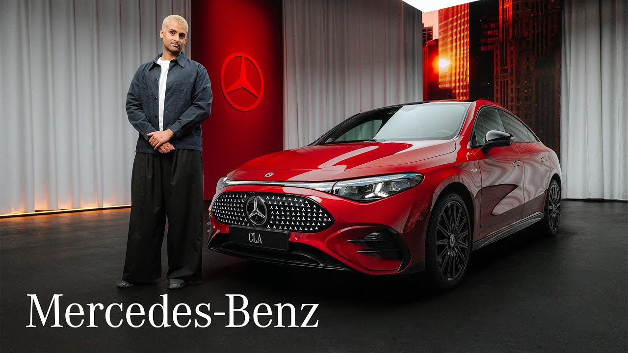 Video till Nu kommer Mercedes CLA med eldrift