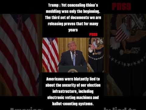 Video ?TRUMP RELEASES CLASSIFIED DOCS: Our Voting Machines Are Exposed!