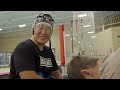 Baseball Catcher = Good Hockey Goalie?! | Eric Sim