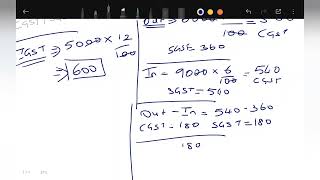 Class 10 ICSE Math ch 1 GST example 14, 15 &amp; 16 sums in tamil