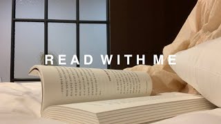 READ WITH ME | background noise, real time, 30minutes, reading asmr