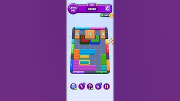 How to beat Level 282 on Colour Block Jam #ColourBlockJam #Level282 #App #Gaming #ColourBlock