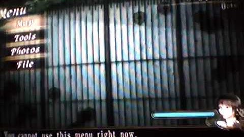 Project Zero 3 walkthrough part 1