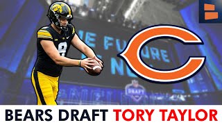 JUST IN: Chicago Bears Select Punter Tory Taylor From Iowa With Pick #122 In 2024 NFL Draft
