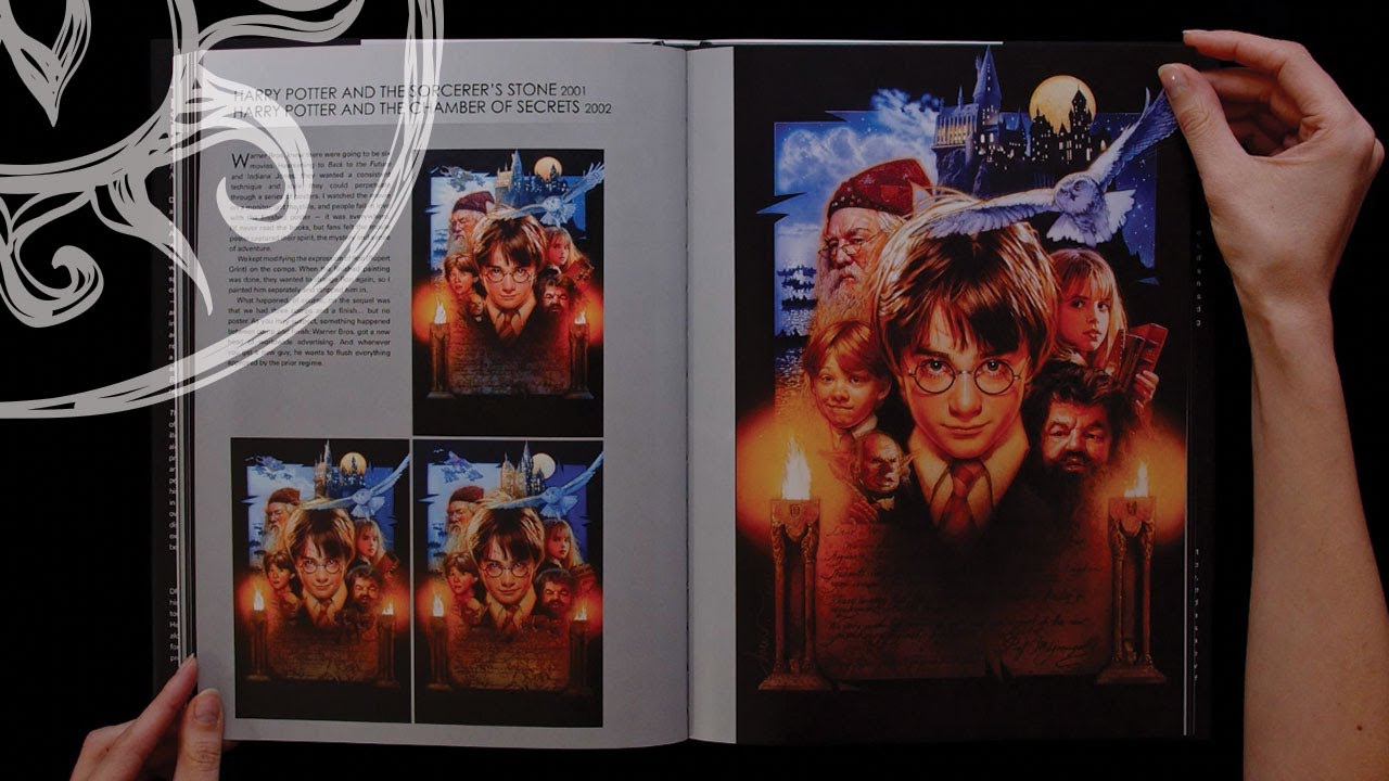 DREW STRUZAN Art book (Book Flip Through) - YouTube