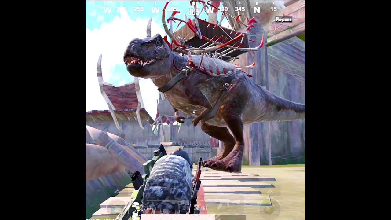 Pubg Mobile New update dinosaur 😳