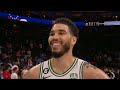 Jayson Tatum talks after Boston Celtics beat Philadelphia 76ers 95-86