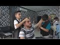 Asmr turkish barber facehead and body massage 278