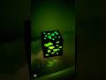 3d printed Minecraft ore lamp #mincraft #3dprinting