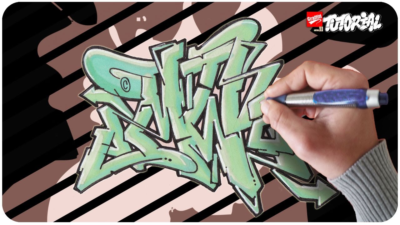 Graffiti Wildstyle Tutorial - MW2 (Modern Warfare 2) - YouTube