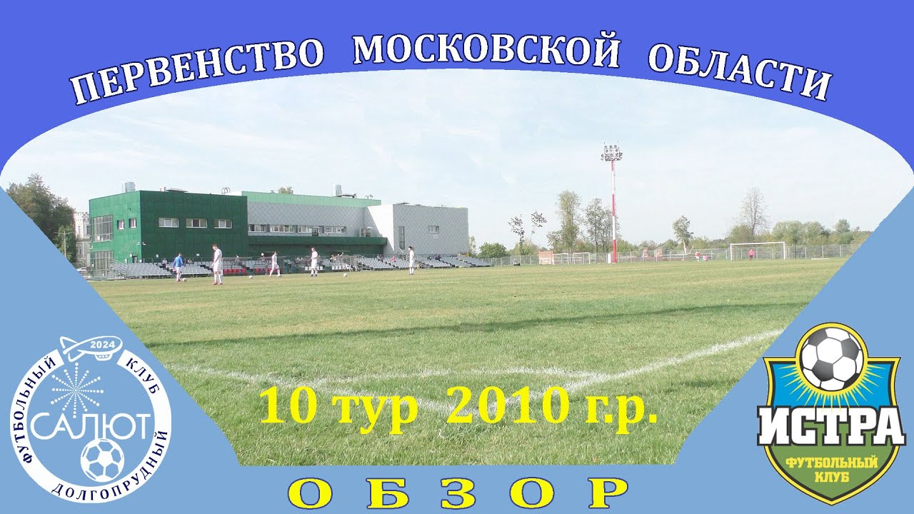 Обзор игры ФСК Салют 2010 4-1 ФК Истра - YouTube