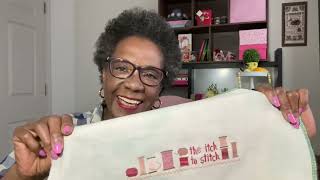 Flosstube #95: A Start, A Finish, A Tomato 🍅, A UFO 🛸, Crinkles And Dimensions Kits