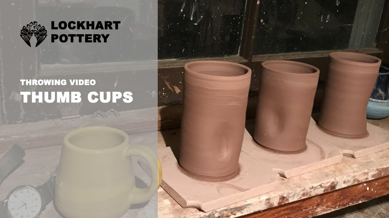 Throwing Thumb Cups on the Pottery Wheel YouTube