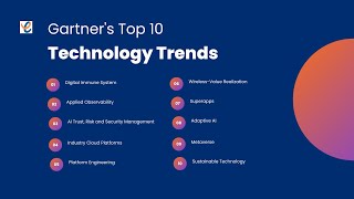 Gartner Top 10 Technology Trends for 2023