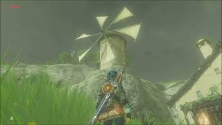 Neat little detail: the windmills in Hateno turn faster if the wind picks up