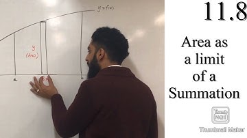 Edexcel A level Maths: Areas as a Limit of a Summation