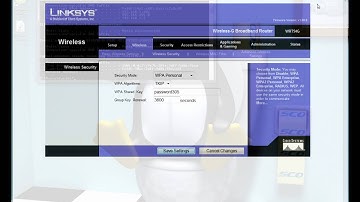 Seeting up Wifi WRT54G Network Final