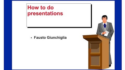 04-1 How to Do Presentations