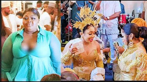 See What Happen When Eniola Badmus Storm Bobrisky Birthday As They Shower Her With bundle Of Money