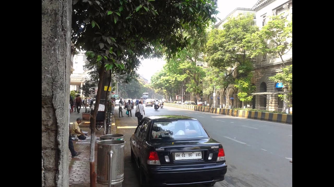 View of Awesome Buildings On D.N.Road, Fort, Mumbai.
