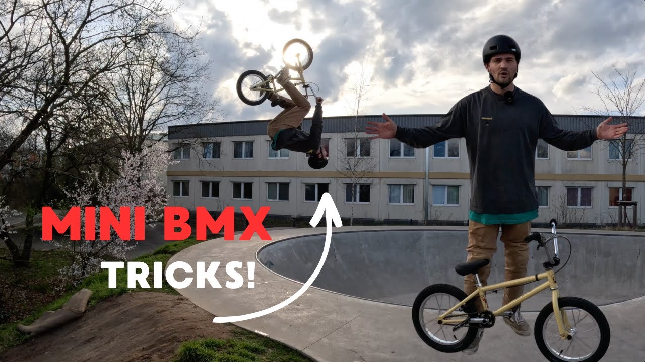TRICKS MIT 16" MINI BMX! Gute Alternative zum Tricks lernen?! | Peter